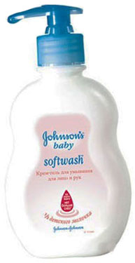 Johnson's baby softwash -  .   250 1/6/12
