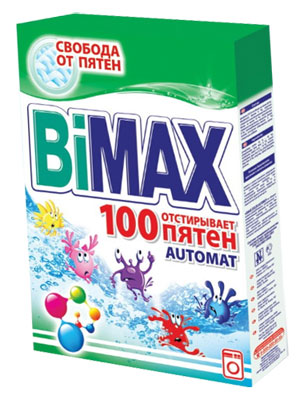 стиральный порошок  BIMAX авт. 6кг 100 Пятен 1/2