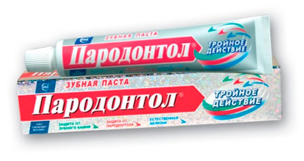СВ зубная паста  Пародонтол  тройное действ. в фут. 63г 1/60 (5232)