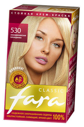 Краска FARA Classic 530 скандинав.блондинка 1/15